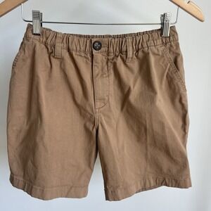 Chubbies Tan Flat Front Men's Shorts 7 inch